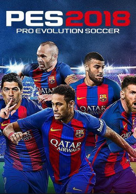 Cover PES 2018 / Pro Evolution Soccer 2018: FC Barcelona Edition